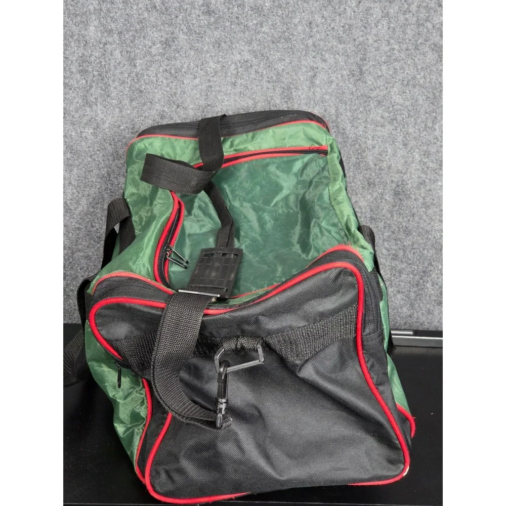 VTG‎ Milwaukee Bucks NBA Duffel Bag Travel Gym Sports Bag Green Black Basketball